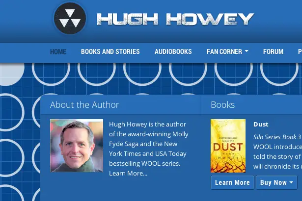 Hugh Howey Website