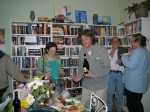 The read-in kitchen is a great gathering place.