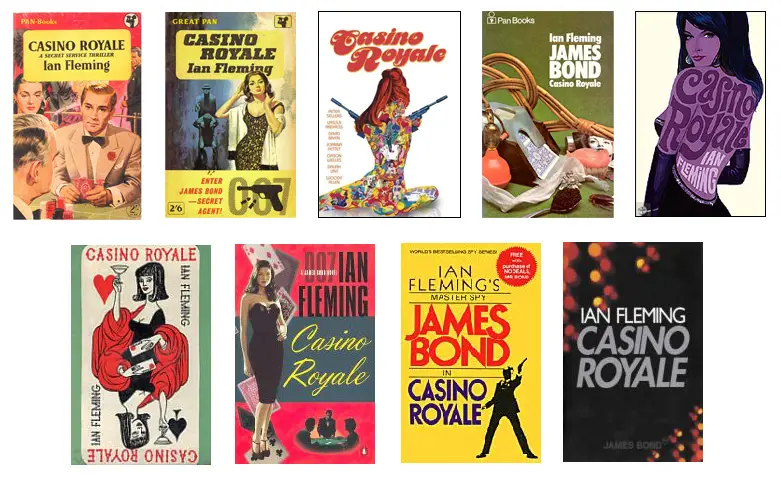 Casino Royal Book Covers