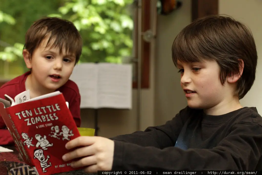 Boys Reading