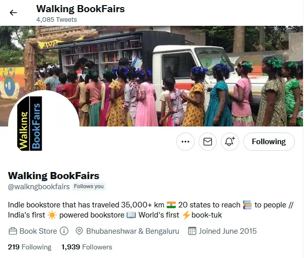 Walking BookFairs